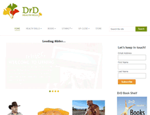 Tablet Screenshot of drdnaturopath.com